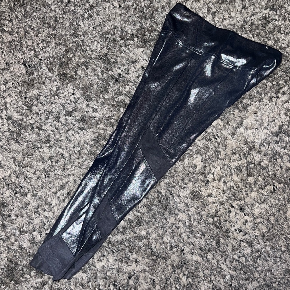 Justice Silver Leggings